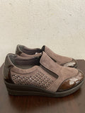 MOCASSINO MELLUSO MIS.36 NOCCIOLA/MARRONE