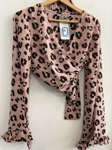 MAGLIA CORTA ASOS TGM ROSA MACULATO
