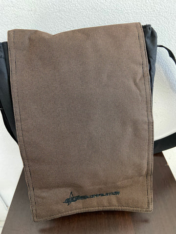 BORSELLO GRANDE MP3COLLECTION NERO/MARRONE
