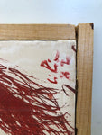 QUADRO FRANCO CILIA TECNICA MISTA SU TELA 28X38
