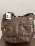 BORSA A SPALLA SAMSONITE MARRONE