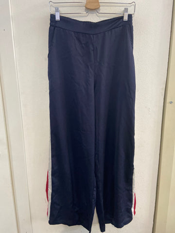 PANTALONE TUTA ALE&ALI TGM BLU C/STRISCIA ROSSO/GRIGIO