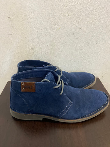 SCARPE UOMO RIFLE MIS.43 BLU CAMOSCIO