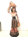 CONTADINA IN TERRACOTTA SCIACCA ( CON IMPERFEZIONE )