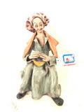 ANZIANA IN TERRACOTTA SCIACCA H25XL15XP15 CM ( CON IMPERFEZIONE )