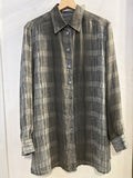 CAMICIA R.BALESTRA TGL GRIGIO FANTASIA