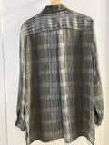 CAMICIA R.BALESTRA TGL GRIGIO FANTASIA