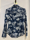 CAMICIA GUESS TGS BLU A FIORI