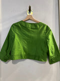 GIACCHINO BOLERINO C.BERG TG44 IN SETA VERDE