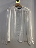 CAMICIA ZARA TGM BIANCO C/BOTTONI NERI