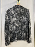 GIACCA MANGO TGXL NERO/BIANCO FANTASIA