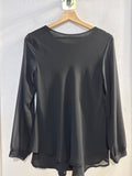 MAGLIA DONNA TGM NERO VELATO