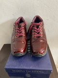 SNEAKERS M.YACHTING MIS.39 BORDEAUX VERNICE C/SCATOLO