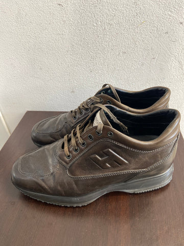 SNEAKERS HOGAN MIS.42 MARRONE IN PELLE UOMO
