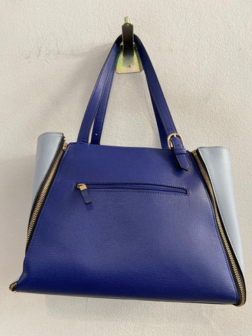 BORSA CARPISA BLU/AZZURRO C/LATERALI INTERCAMBIABILI