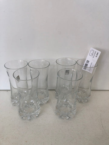 6 BICCHIERI VETRO BORMIOLI