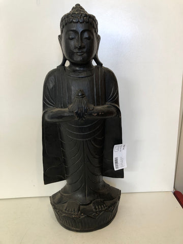 BUDDHA IN LEGNO H50XL18XP8 CM