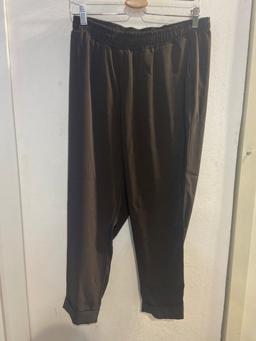 PANTALONE OLTRE TGL MARRONE DONNA