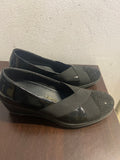 MOCASSINO ENVAL MIS.39 NERO C/STRASS DONNA