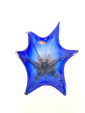 PORTA DOLCI IN VETRO STILE MURANO H10XL15XP10 CM