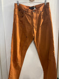 PANTALONE NAVY COAT TG50 ARANCIO UOMO