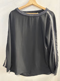 MAGLIA ANIS TGL NERO C/RIPORTO GLITTER
