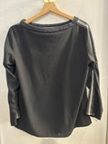 MAGLIA ANIS TGL NERO C/RIPORTO GLITTER