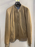 GIACCA ZARA TG.M BEIGE TRAFORATO UOMO