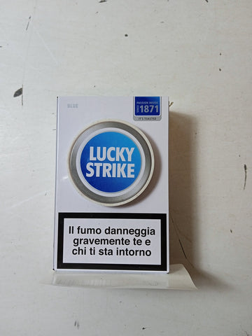 SCATOLA PORTA SIGARETTE IN METALLO LUCKY STRIKE H8XL5XP2 CM