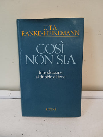 COSI' NON SIA - UTA RANKE HEINEMANN