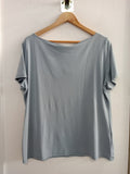 MAGLIA ELENA MIRO' TG.M AZZURRO POLVERE C/PAILETTES