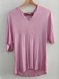 MAGLIA MARINA RINALDI TG.M ROSA