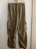 PANTALONE CARGO TGS VERDE MILITARE DONNA