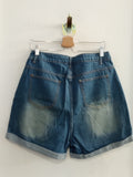 PANTALONCINO TENDENCY TGM BLU JEANS C/STRAPPI(PARI AL NUOVO)