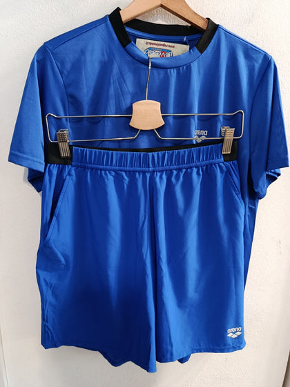COMPLETO ARENA TGS PANTALONCINO BLU ROYAL