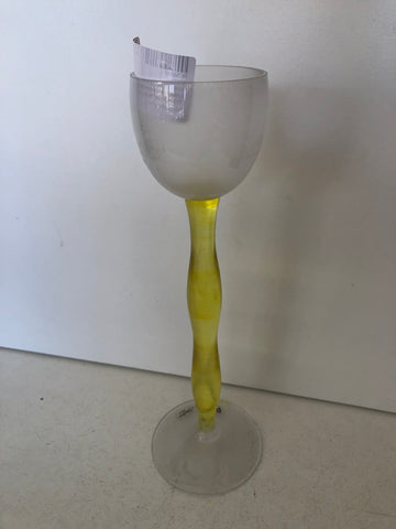 VASO IN CRISTALLO ORREFORS SWEDEN H35XDIAMETRO5 CM