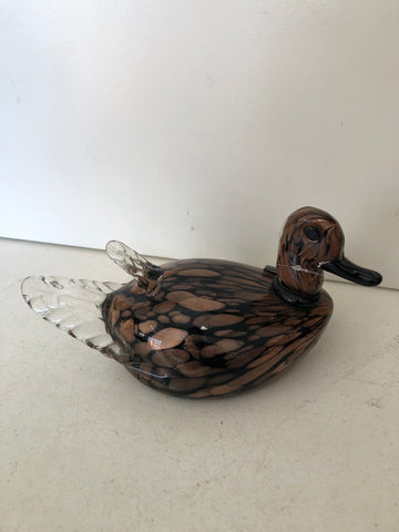 PAPERA IN VETRO STILE MURANO H10XL20XP8 CM