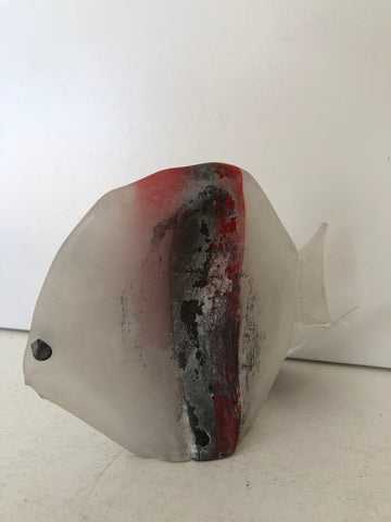PESCE IN VETRO STILE MURANO H15XL15XP2 CM