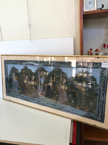 CORNICE CON PITTURA BATIK INDIANA 102X45