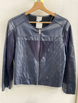 GIUBBINO SILVIAN HEACH TGL BLU IN SIMILPELLE/TESSUTO