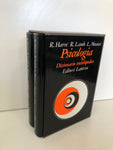 2 VOLUMI PSICOLOGIA DIZIONARIO ENCICLOPEDICO LATERZA 1986