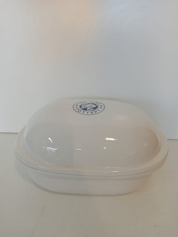 PIROFILA C/COPERCHIO THE FINE POTTERY TERRACOTTA H14 L30 P19CM