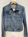 GIUBBINO JEANS BENETTON TGM BLU DONNA