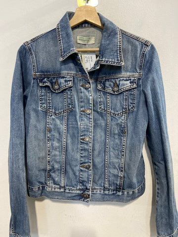 GIUBBINO JEANS BENETTON TGM BLU DONNA