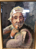 PASTELLI SU CARTA ZAMPOGNARO A. CAMPO 45X54 CM
