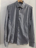 CAMICIA ZARA TGM BIANCO/BLU A RIGHE DONNA