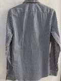 CAMICIA ZARA TGM BIANCO/BLU A RIGHE DONNA