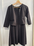 ABITO+GIACCHINO LU BY LU TGM NERO DONNA