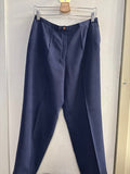 PANTALONE DIANA GALLESI TG 46 BLU DONNA