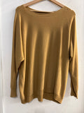 MAGLIONCINO CHIKA T.U. CAMMELLO DONNA(PARI AL NUOVO)